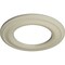 Ekena Millwork Bradford Classic Ceiling Medallion (Canopies up to 8 5/8"), 13"OD x 7 1/2"ID x 3/4"P, Clear Yellow CM13BRCYF - alternate 2